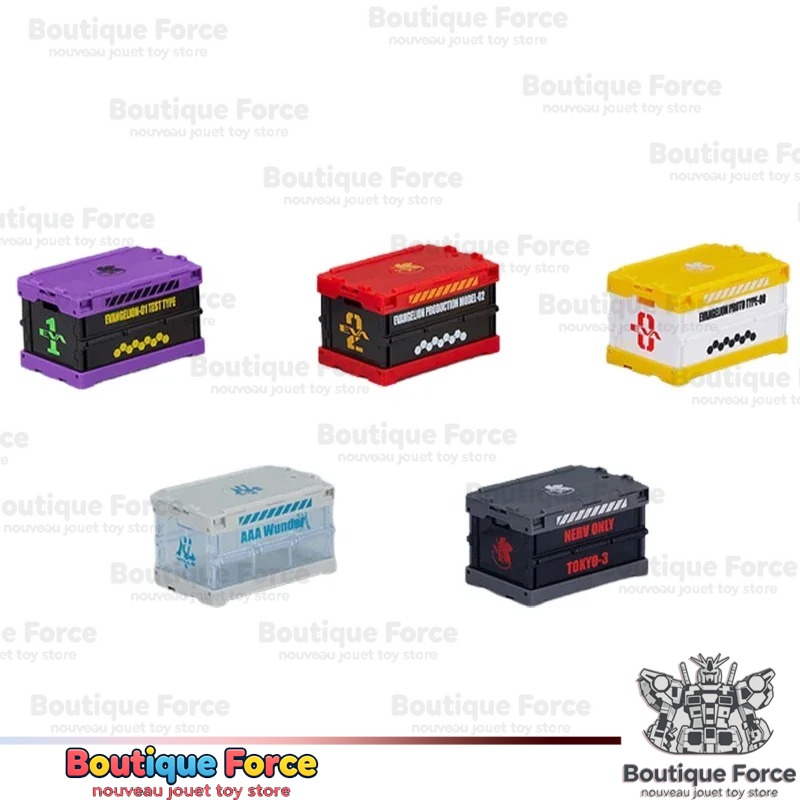 Anime Merchandise Box Set - GSC Evangelion EVA Storage Box Action