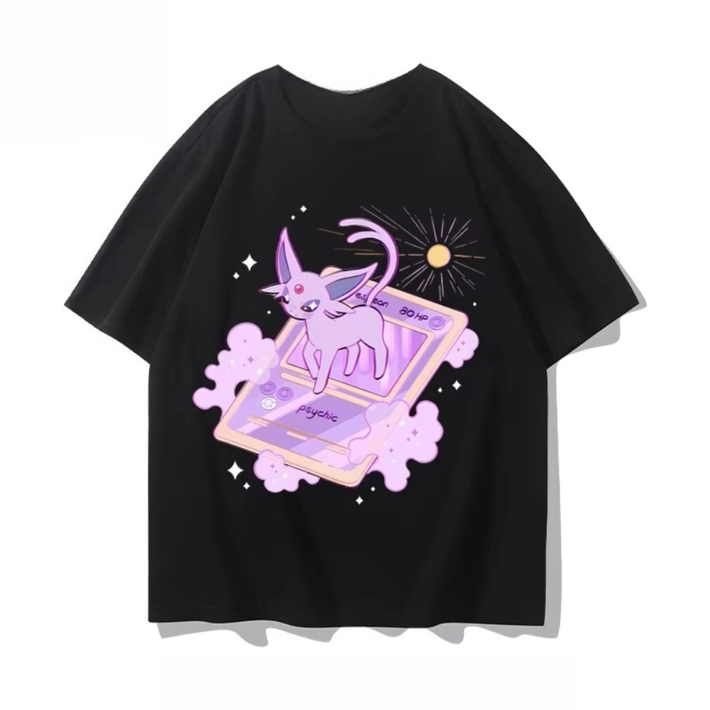 Japanese Anime Merchandise Store - Men's New Pokémon Espeon Cartoon Hand-painted