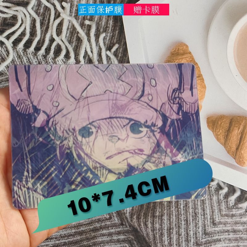 Luffy Anime Merchandise - Creative One Piece Card Luffy Zoro