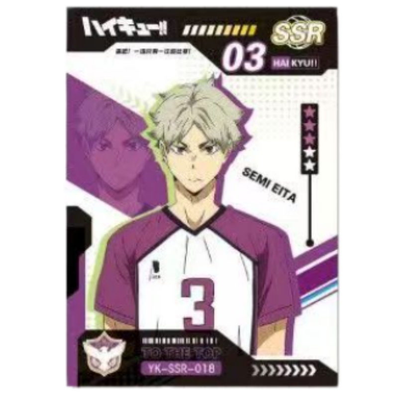Haikyuu!! Laser Collectible Ca - огляд і ціна Anime Merchandise Haikyuu