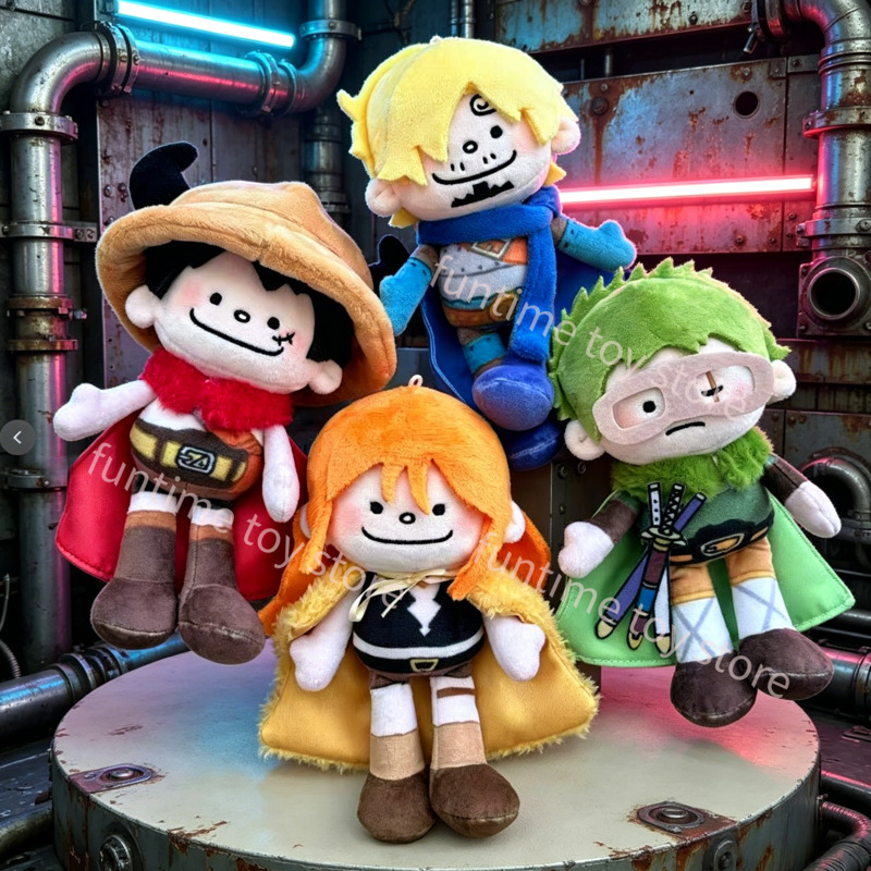 15CM Anime One Piece Plush Dol - огляд і ціна Luffy Anime Merchandise