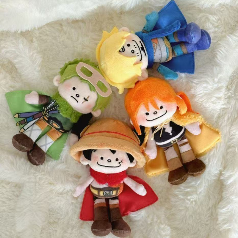 15CM Anime One Piece Plush Dol - огляд і ціна Luffy Anime Merchandise
