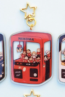 6Cm Acrylic Keychain for Haiky - огляд і ціна Anime Merchandise Haikyuu