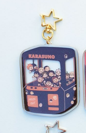 6Cm Acrylic Keychain for Haiky - огляд і ціна Anime Merchandise Haikyuu