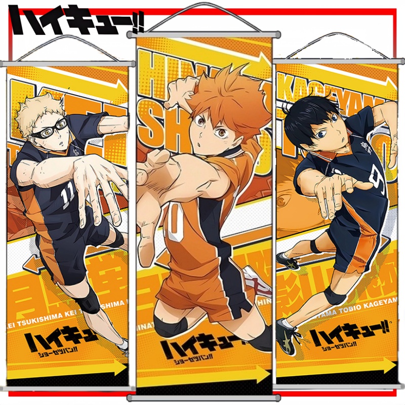 Haikyuu!! Wall Scroll Cartoon  - огляд і ціна Anime Merchandise Haikyuu