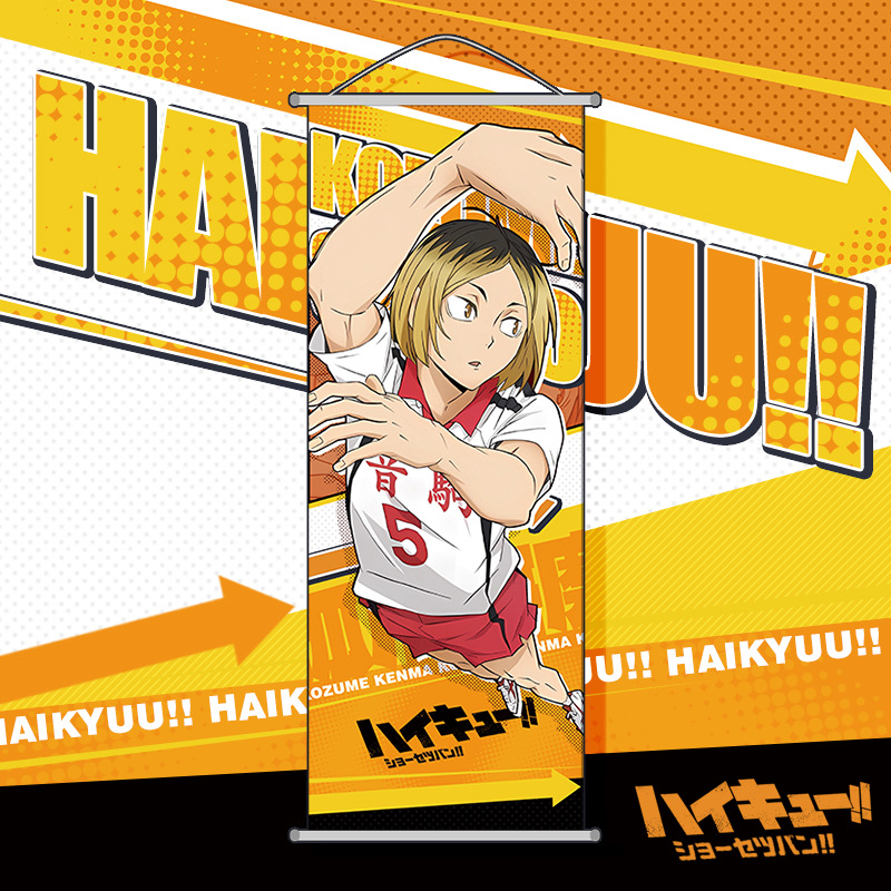Haikyuu!! Wall Scroll Cartoon  - огляд і ціна Anime Merchandise Haikyuu