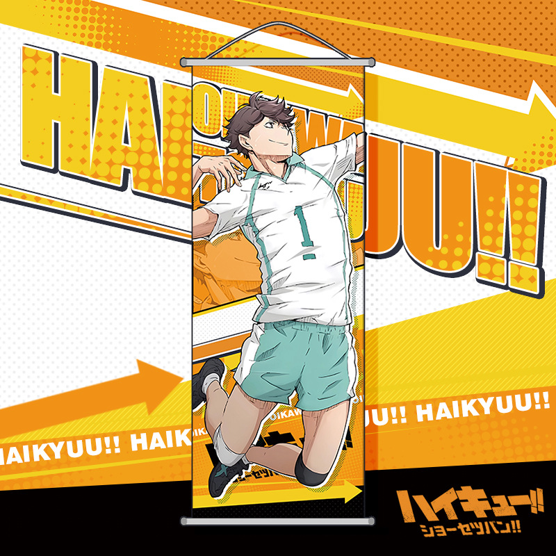 Haikyuu!! Wall Scroll Cartoon  - огляд і ціна Anime Merchandise Haikyuu