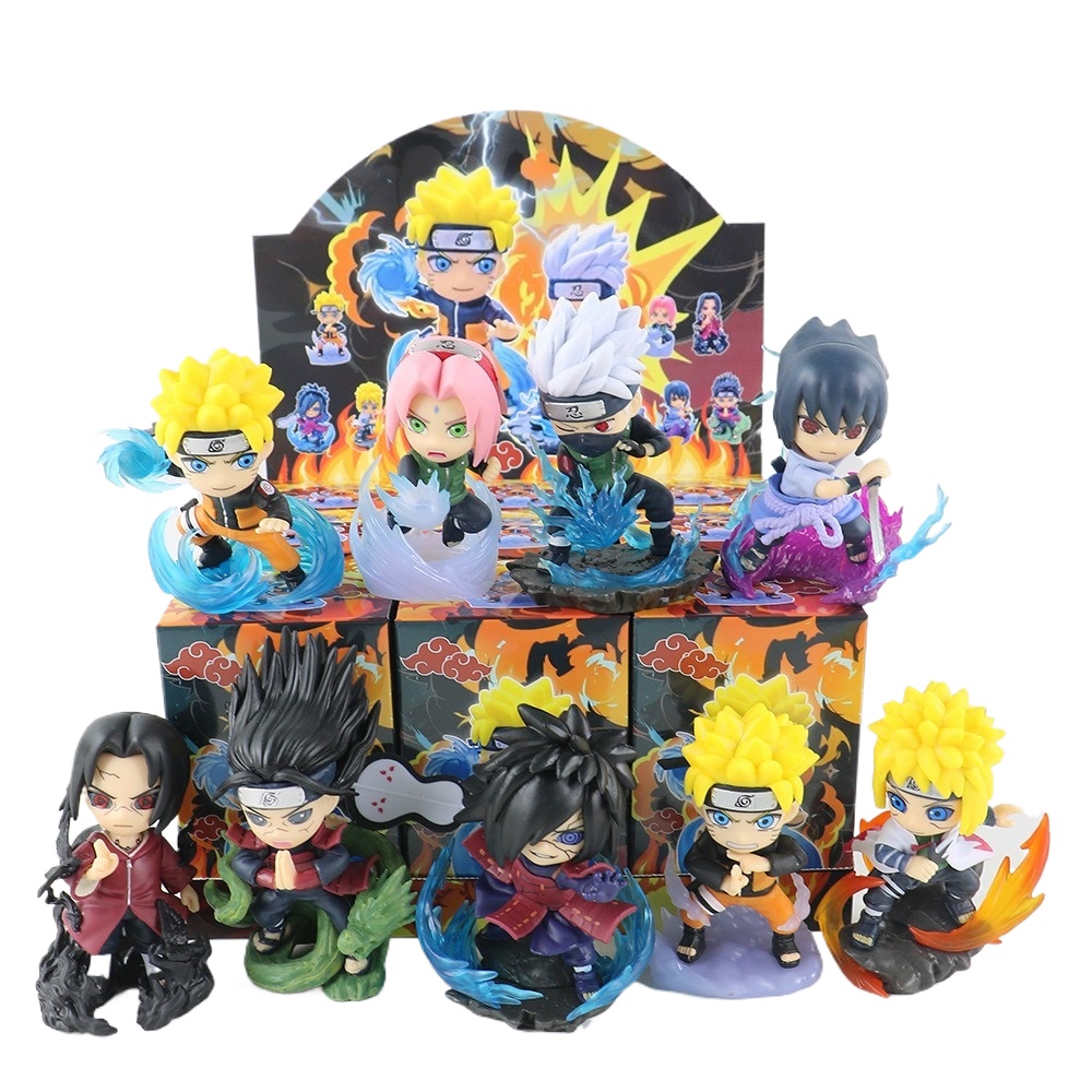 1-9 Styles Naruto Q-version Fi - огляд і ціна Anime Merchandise Box Set
