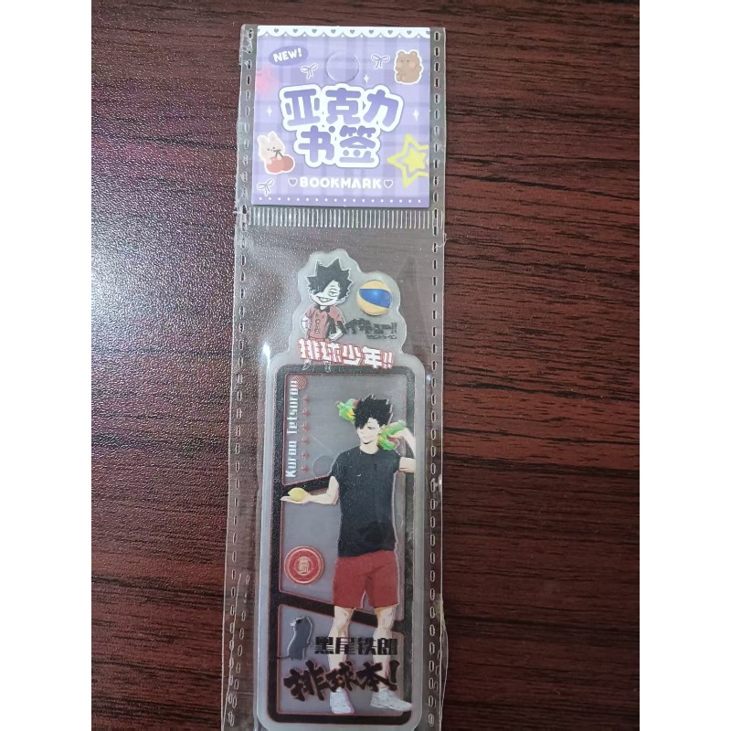 Haikyuu!! Bookmark Transparent - огляд і ціна Anime Merchandise Haikyuu
