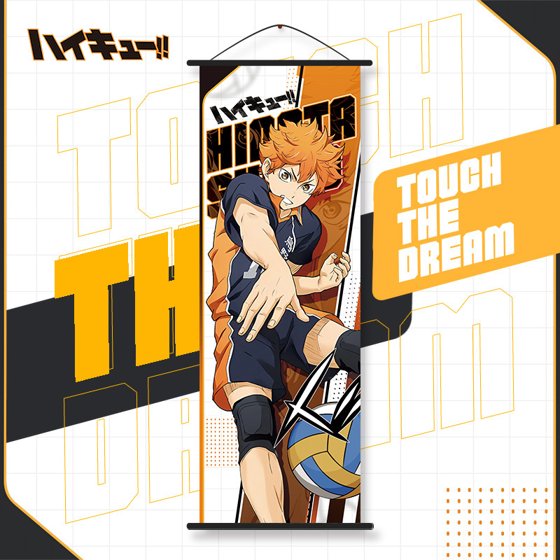 Haikyuu!! Wall Scroll Long Pos - огляд і ціна Anime Merchandise Haikyuu