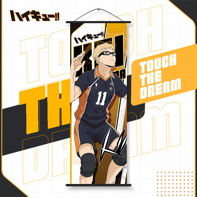 Haikyuu!! Wall Scroll Long Pos - огляд і ціна Anime Merchandise Haikyuu