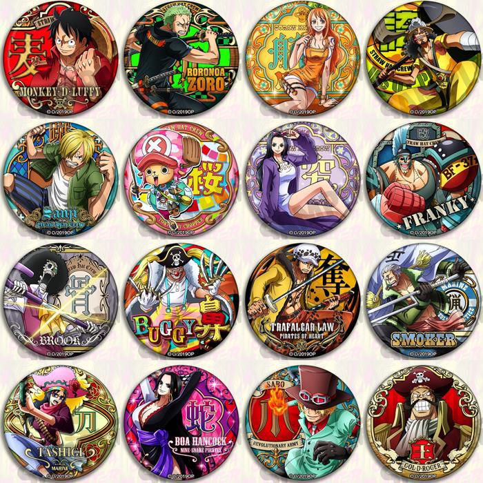 One Piece Anime Badge Pin Set  - огляд і ціна Luffy Anime Merchandise