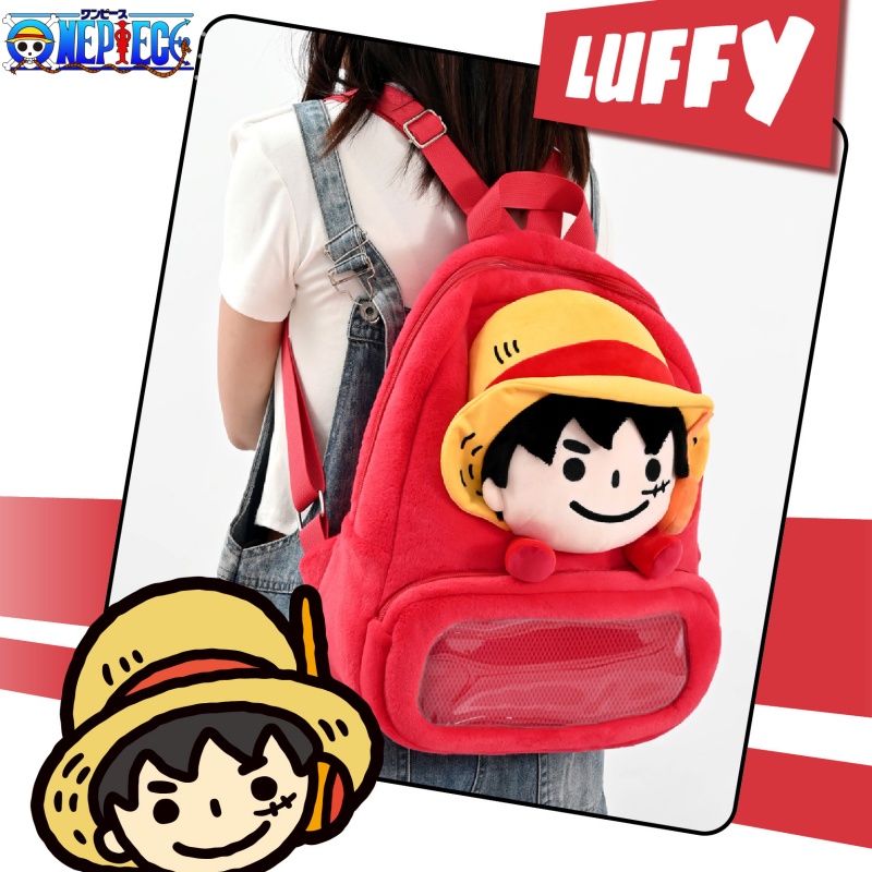 One Piece Backpack Cartoon Mon - огляд і ціна Luffy Anime Merchandise