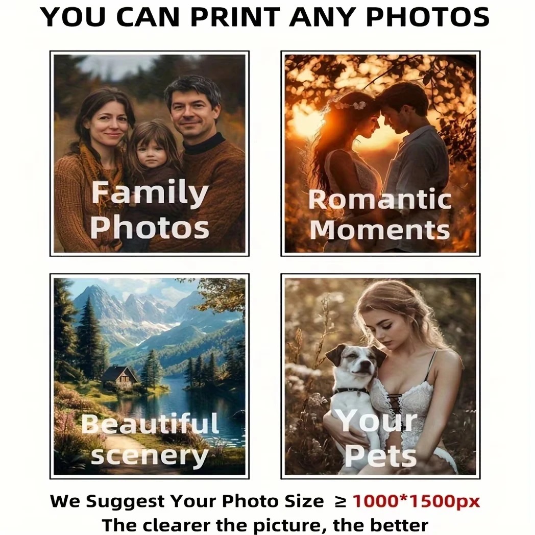 1 Personalized Photo Custom Ca - огляд і ціна Art Print Framed